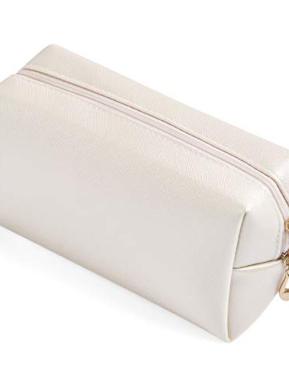 PU Leather Cosmetic Bag Minimalism Makeup Pouch Water-Resistant Travel Toiletry
